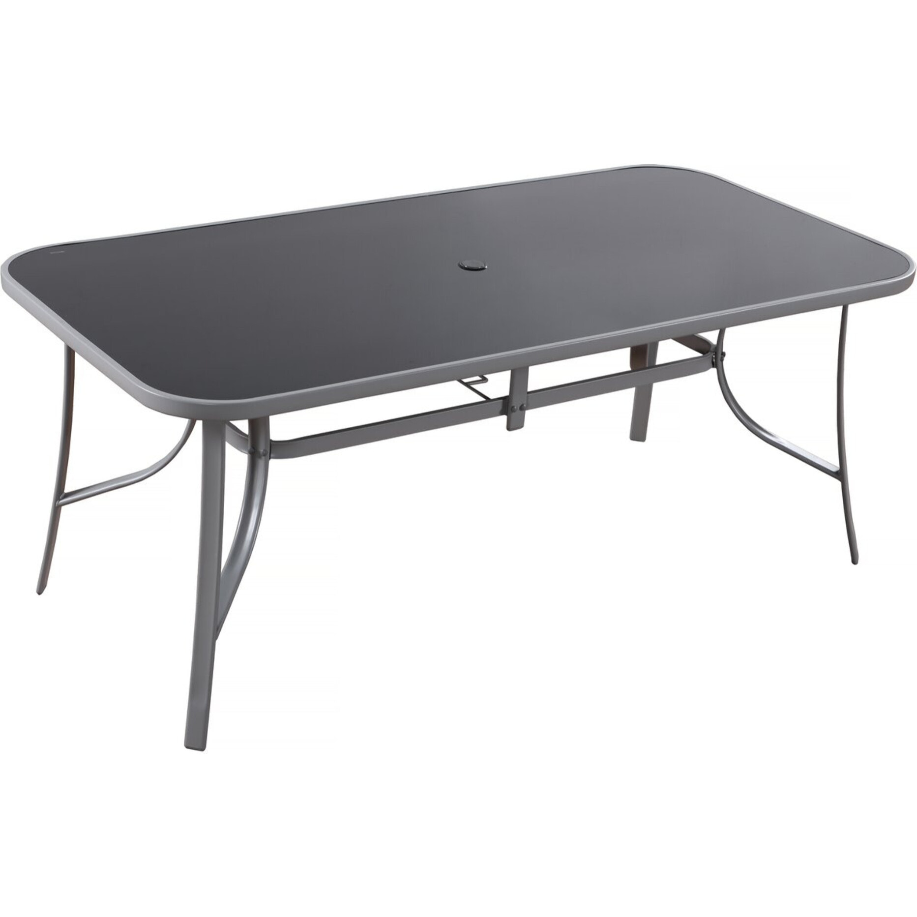 Table de jardin "Cordoba" - Phoenix - 8 places - Argenté