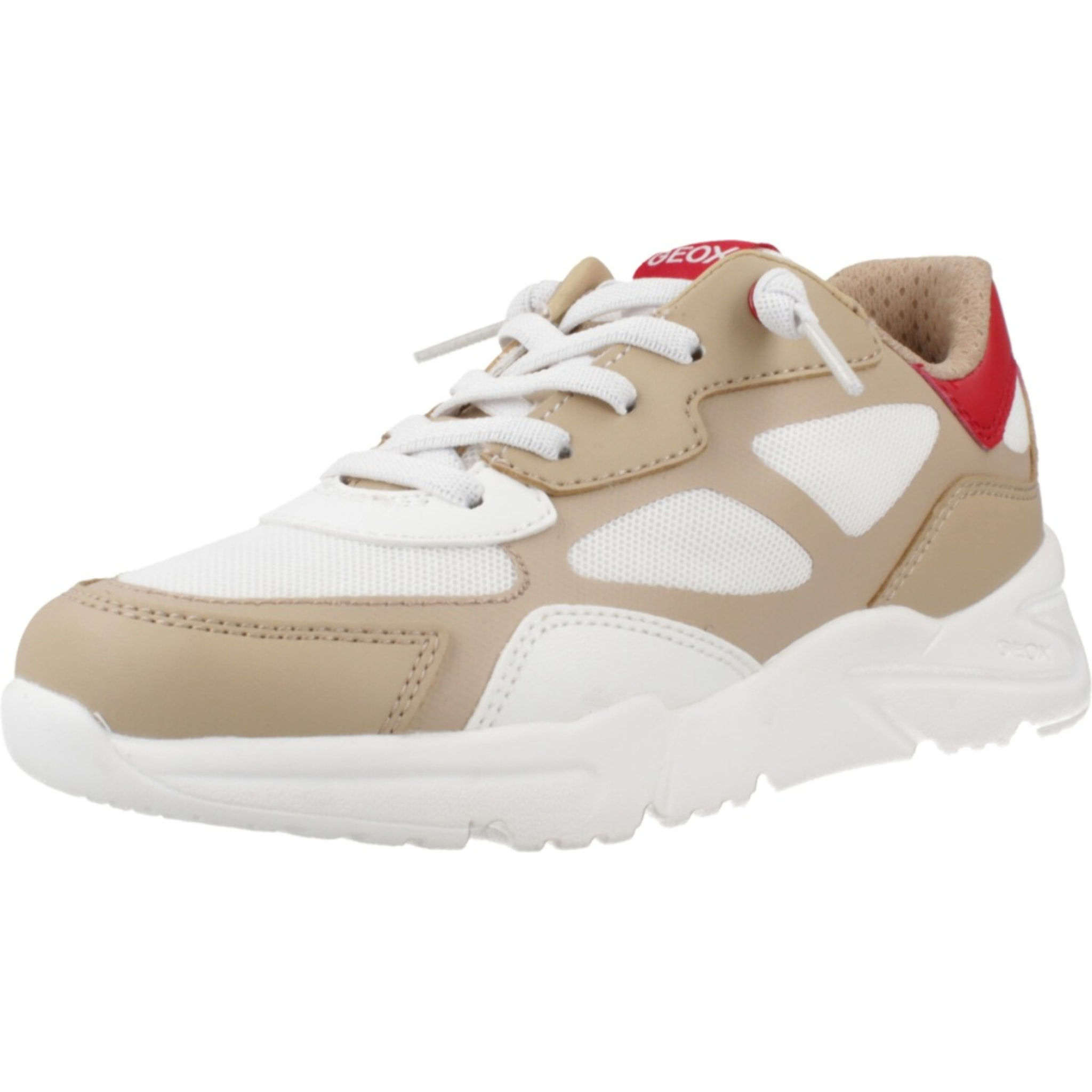 Zapatillas Niño de la marca GEOX  modelo J LOFTUS BOY MARRON CLARO