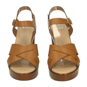 Sandali Donna Tata Italia Marrone