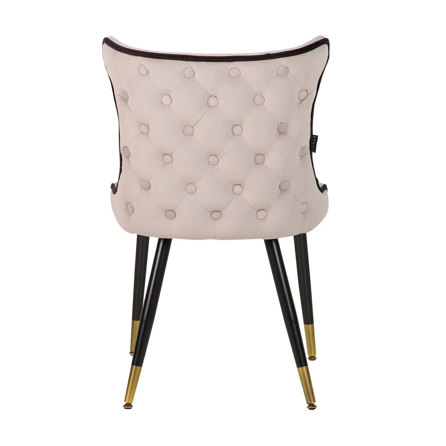 Silla Velvet Gris Aspen 49x54x82 Cm