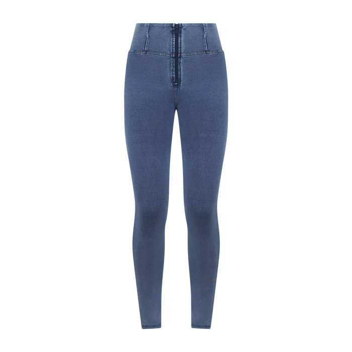 Jeggings push up WR.UP® skinny vita alta tessuto organico