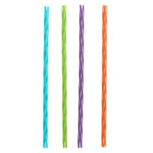 Bocal A Cocktail 4 Pailles Et Parapluies