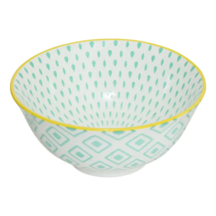 Coupelle à motifs Marly D15,3cm bleu