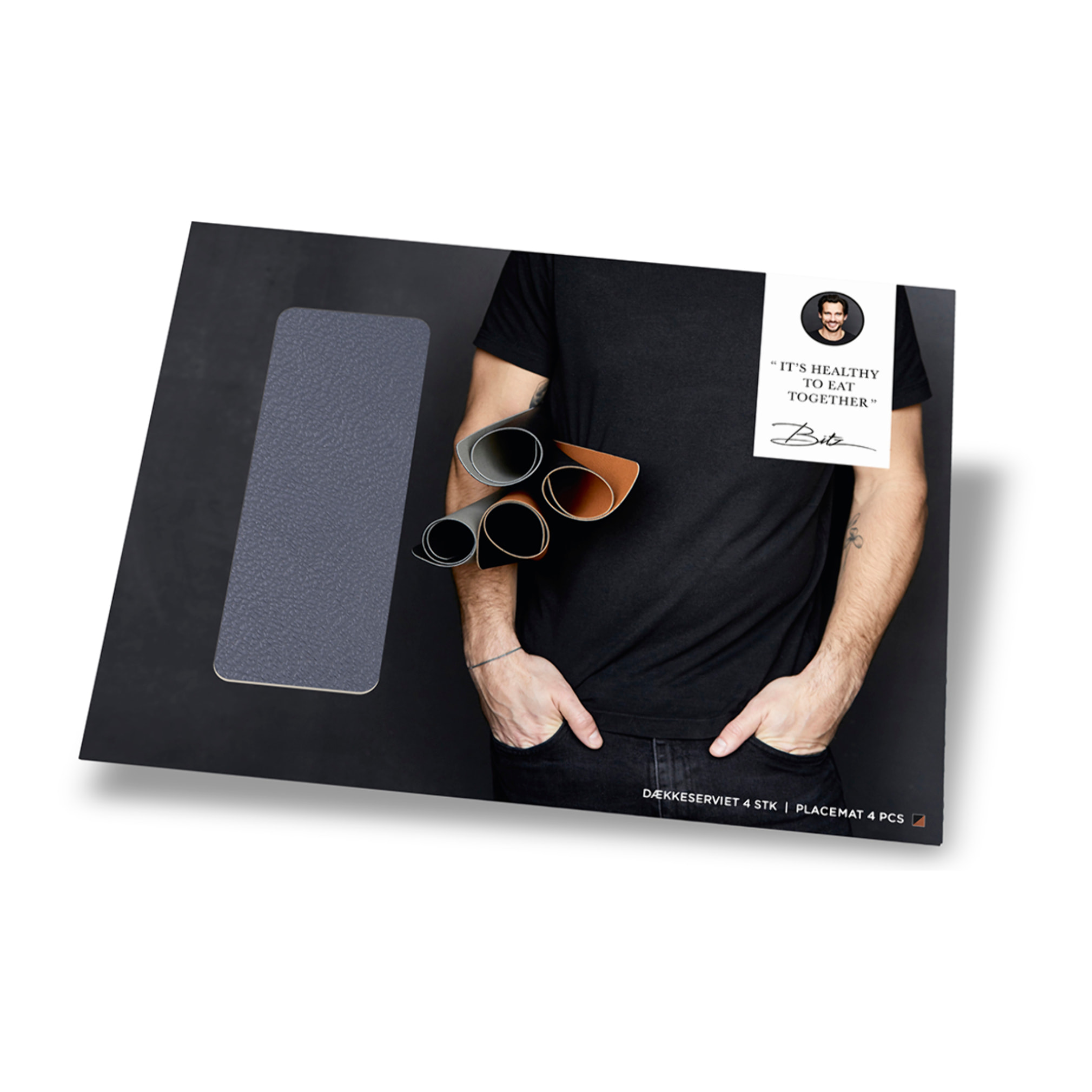 Set de 4 sets de table 46 x 33 cm