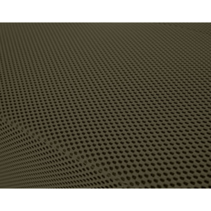 Onyx - canapé panoramique modulable d'angle gauche - 7 places - en tissu mailles 3D - Vert