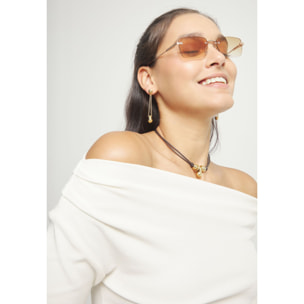 Pendiente GRAVEDAD DORADO U