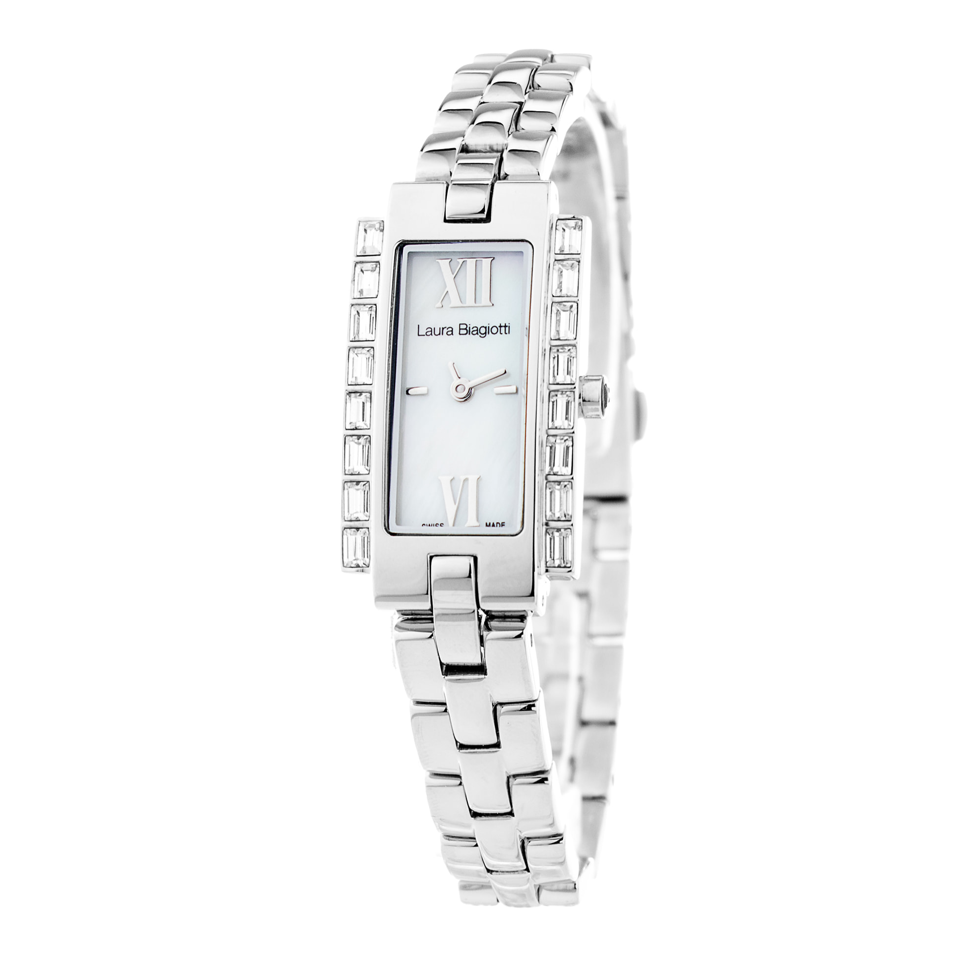 Reloj Laura Biagiotti LB0018L-PL Mujer Analogico Cuarzo con Correa de Acero