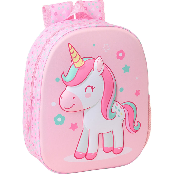 Mochila 3d safta unicorn 3d