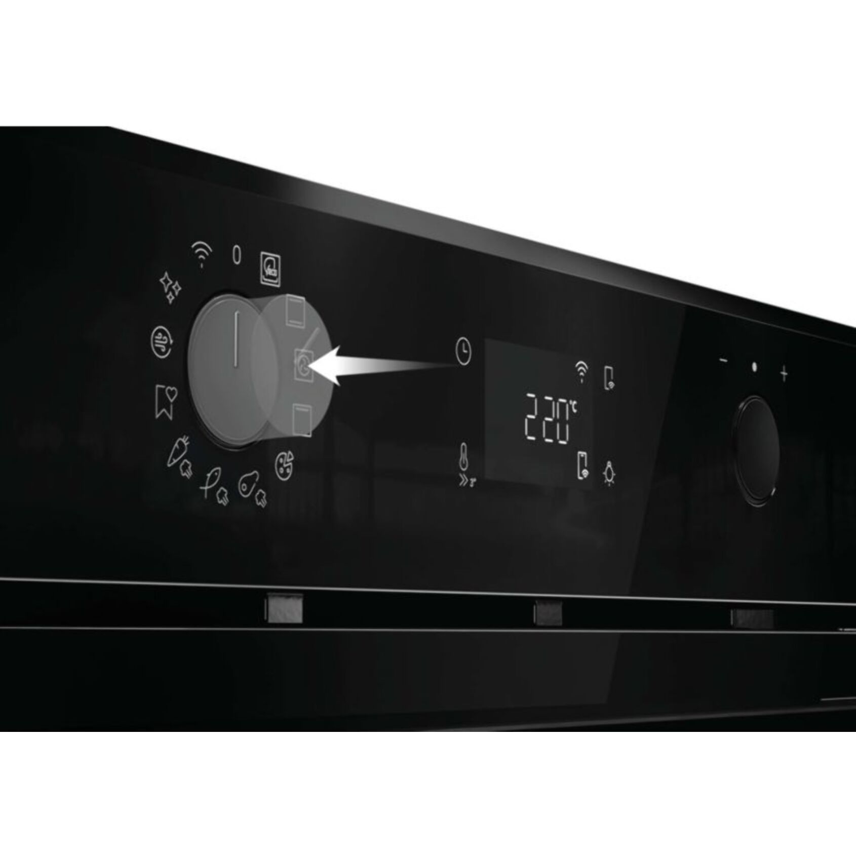 Four encastrable HAIER ID2P5B5EYTB - Pyrolyse - Hydrolyse - Chaleur pulsée - Porte froide - Rails télescopiques