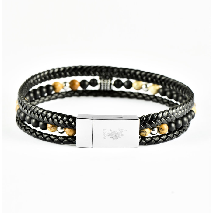 Bracciale U.S. Polo Assn. In pelle