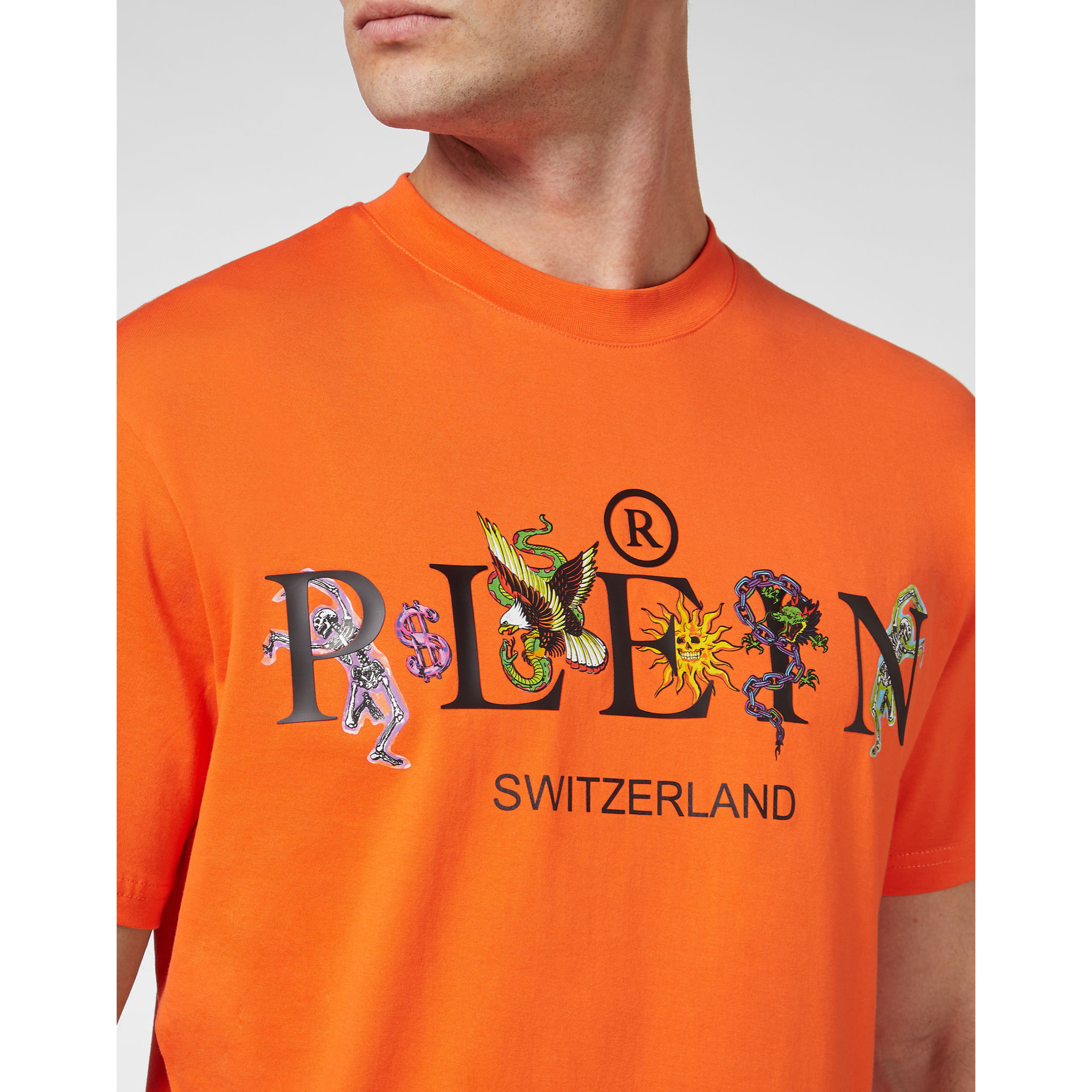 PHILIPP PLEIN Camiseta Cuello Redondo TATTOO