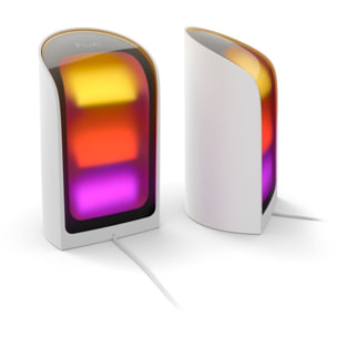 Lampe connectée PHILIPS HUE Play Wall washer Blanc x2 White&Color gr