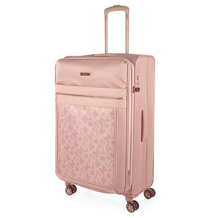 Maleta Eva Grande Dkny Dkny-624 After Hours Vintage Rose Logo Print