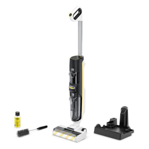 Aspirateur balai laveur sans fil Karcher FCV4 - eau et poussières - 200 m² - aspire lave et sèche