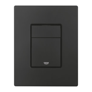 Plaque de commande WC Even, Noir