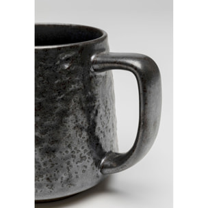 Mugs Cosmos noirs set de 4 Kare Design