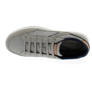 Armata di Mare Scarpe Uomo Sneakers Casual Stringate Basse con Soletta Rimovibile in Memory Foam AMU S25D733 Grey