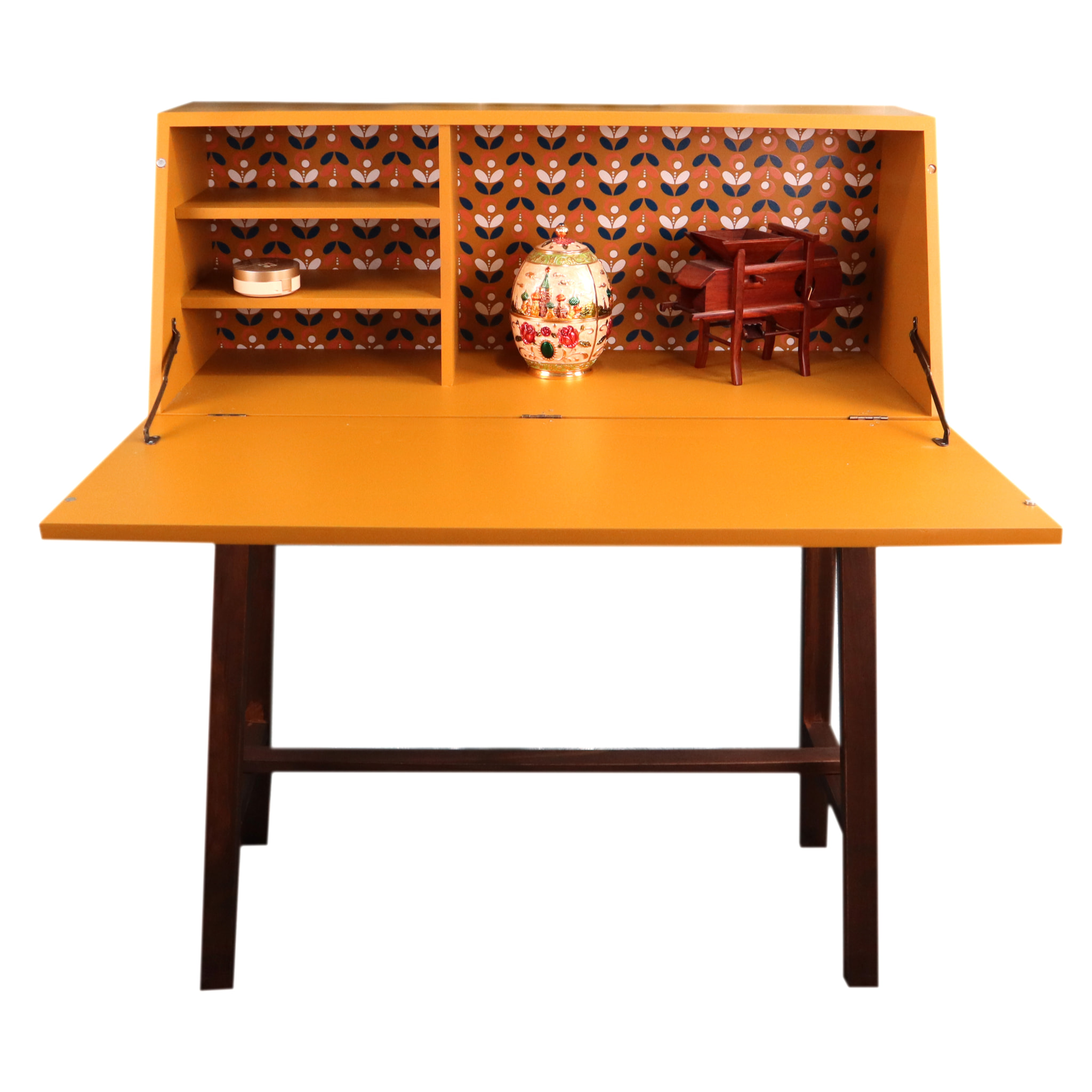 Cabinet Sur Pieds Hauts Emile Jaune