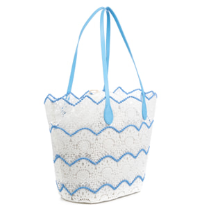 Biferno Bolso de hombro Mujer. Fabricado en algodón.