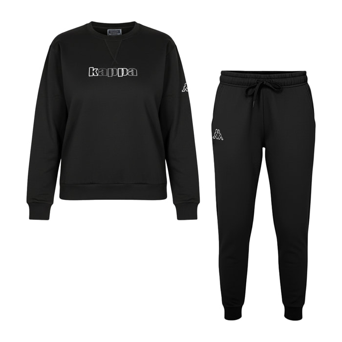 Tuta / Pigiama Homewear Donna KAPPA Cotone Felpato