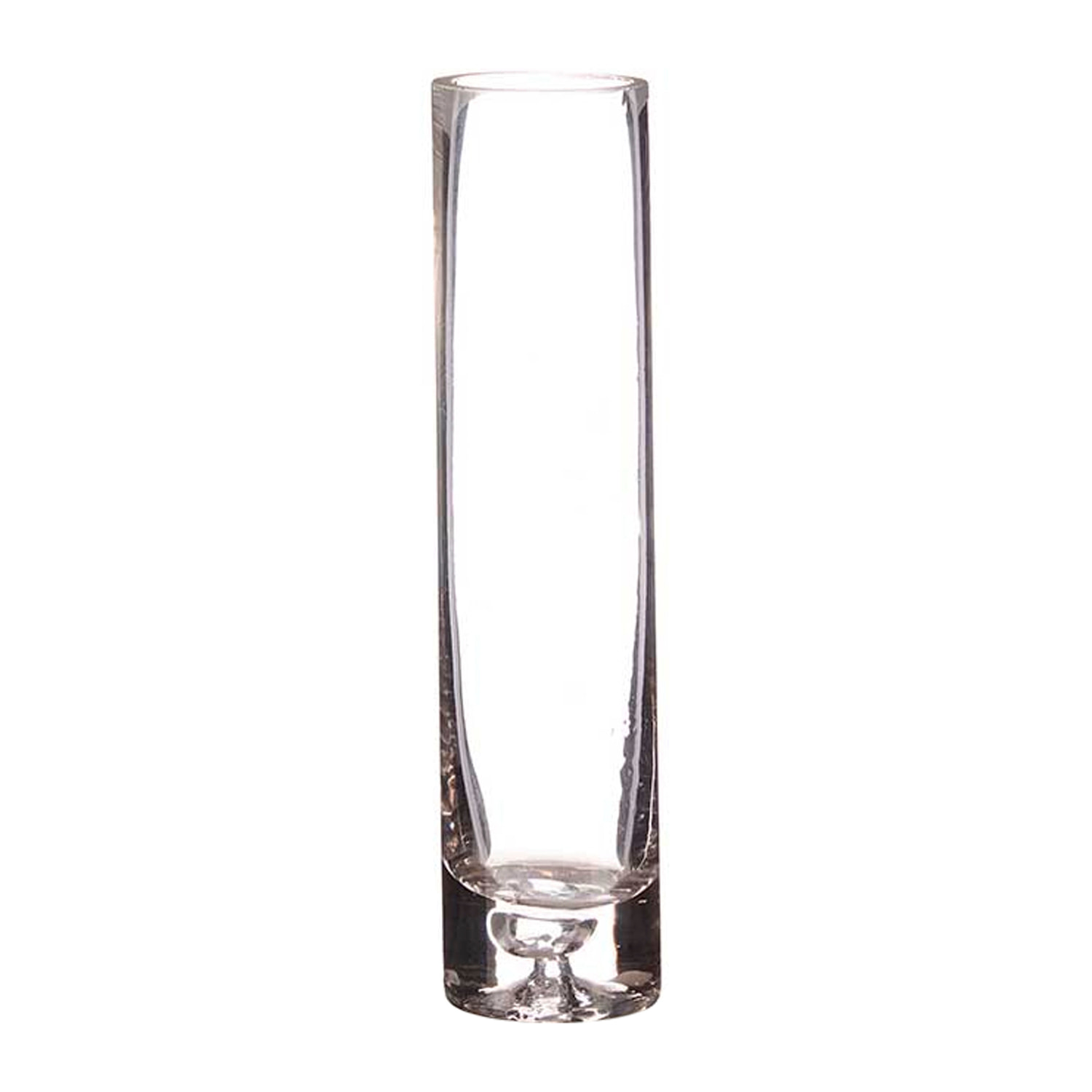 Pack 6 floreros cristal ovalado