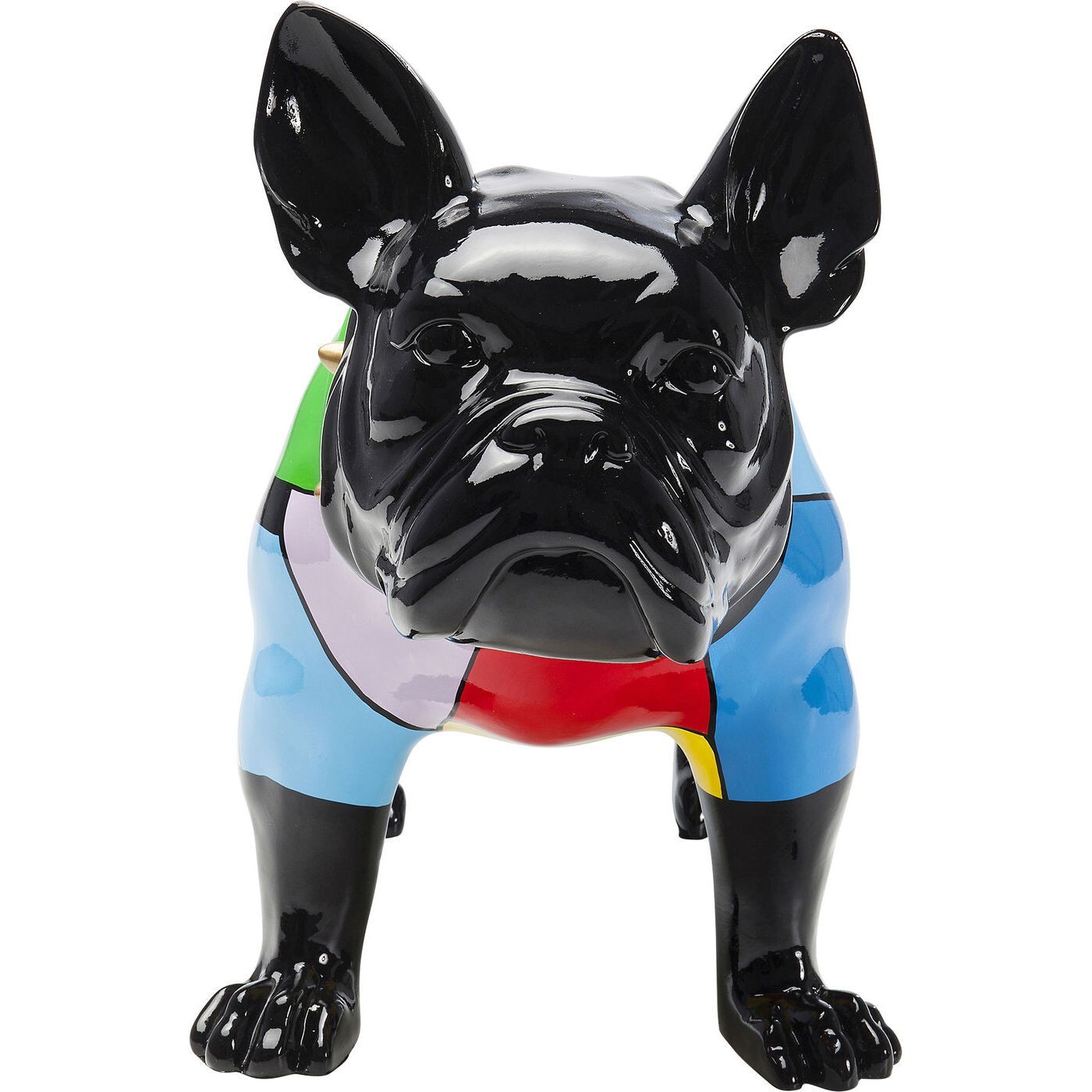 Déco bouledogue noir pop art Kare Design