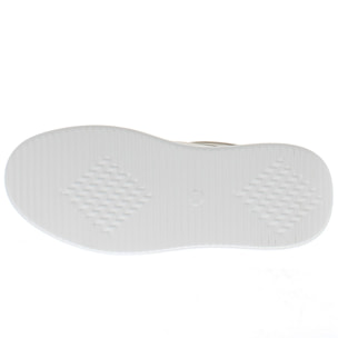 Armata di Mare Scarpe Donna Sneakers Basse con Soletta in Memory Foam AMD S61H36 White Grey Rock Silver