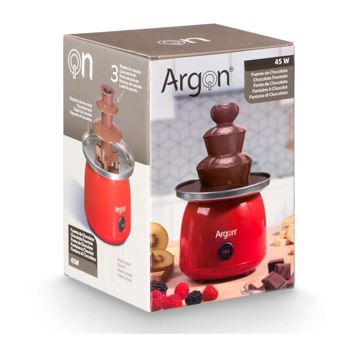 Fuente de chocolate de 45W.