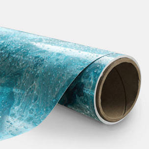 Rouleau revêtement adhésif imperméable - Sticker lavable plan de travail - ÉPOXY MAORI