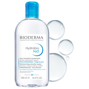 Hydrabio H2O - Eau Micellaire Démaquillante Hydratante - Peaux Sensibles Déshydratées