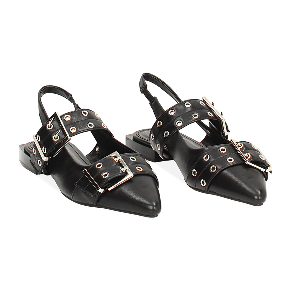 Ballerine slingback donna nere