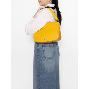 Borsa a spalla Sabina da donna In Vera pelle Made in Italy 29x20x11 cm