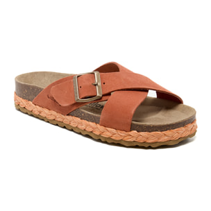 SANDALIA PLATAFORMA BILLOWY NARANJA