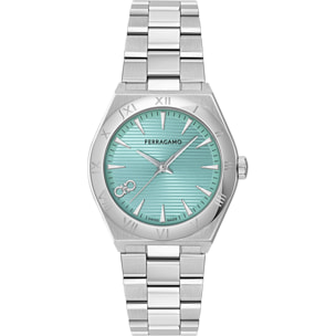 Ferragamo Reloj Analógico De Cuarzo Zb-Vega Upper East 35Mm-F