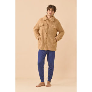 Giacca uomo eco-pelliccia articolo unito. Noidinotte