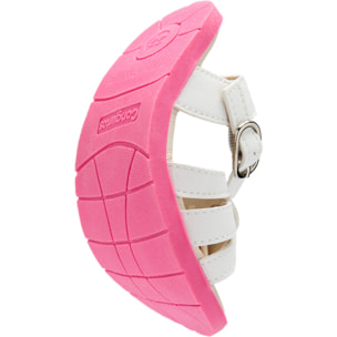 Sandalias Abiertas de Niña Respetuosas Goflex con Detalles en Rosa