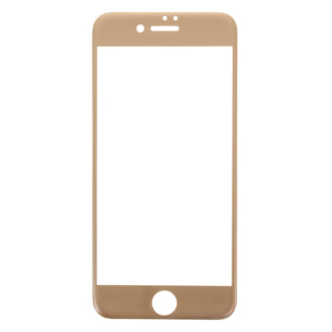 DAM PROTEZIONE IN VETRO TEMPERATO CON BORDO NERO IPHONE 7/IPHONE 8 613 Cm. Colore: oro