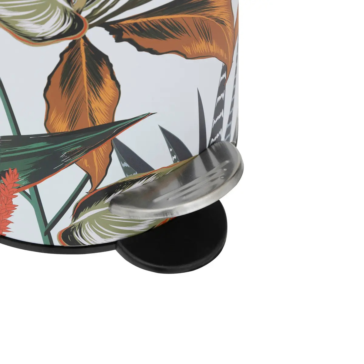 Poubelle métal soft close 3L "Palawan" multicolore