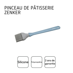 Pinceau de cuisine et de pâtisserie 25 cm en poils silicone Zenker Sweet Sensation