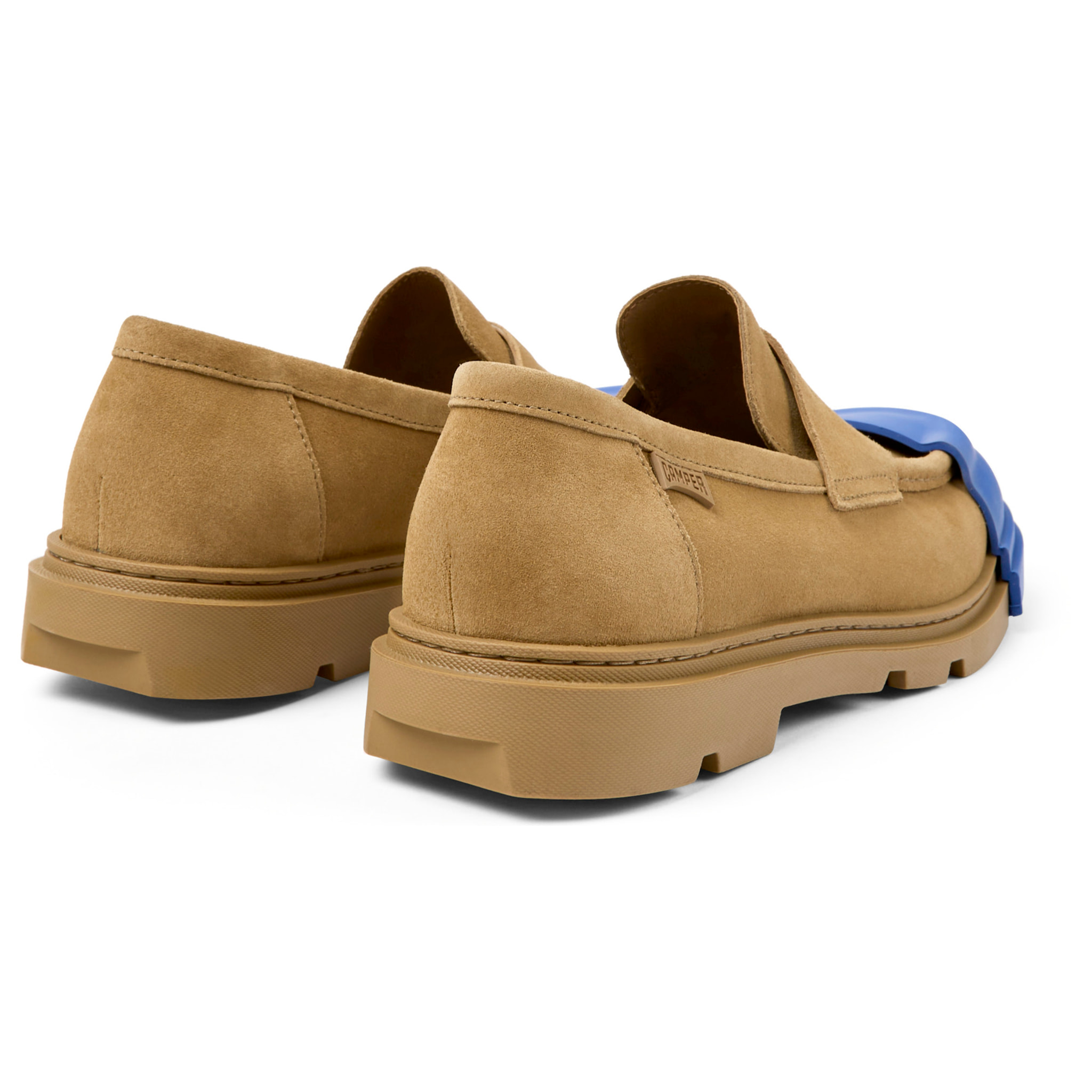Scarpe stringate - CAMPER Junction - Marrone - Pelle scamosciata