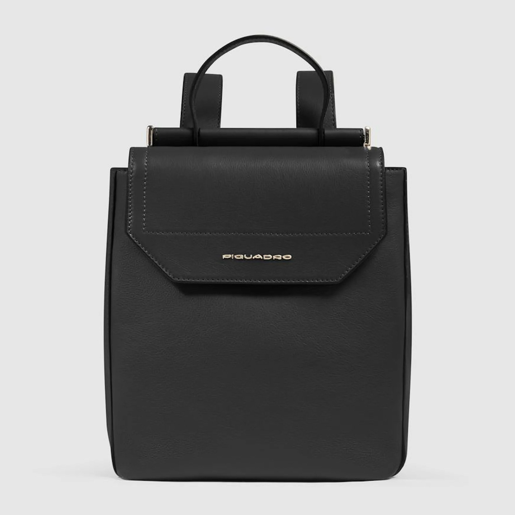 Piquadro Zainetto porta iPad®mini in pelle schermato con protezione RFID