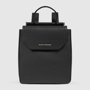 Piquadro Zainetto porta iPad®mini in pelle schermato con protezione RFID