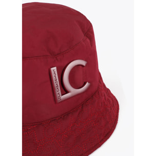 Cappello a secchiello con logo