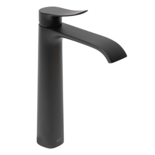 Infinitio mitigeur de lavabo haut, sans vidage, noir mat (SATBSINF285C)
