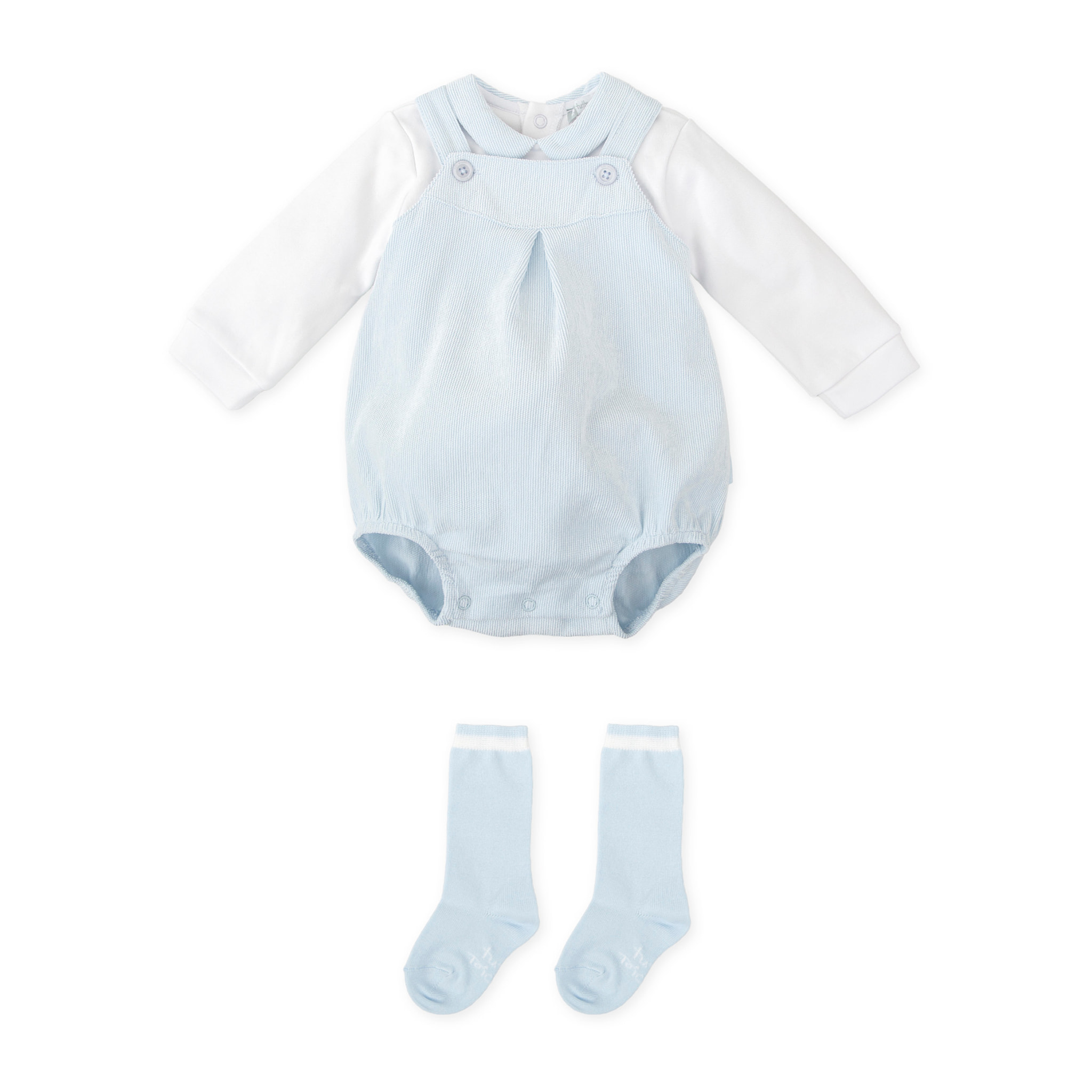 CONJUNTO NIÑO AZUL CIELO - Azul cielo