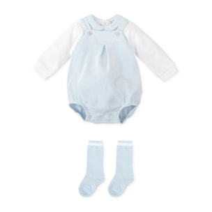 CONJUNTO NIÑO AZUL CIELO - Azul cielo