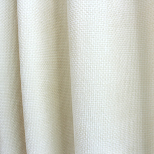 Rideau velours  - Effet chiné tamisant - Ecru