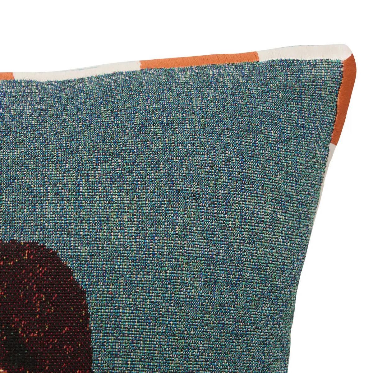 Coussin Homy carré 40x40cm bleu