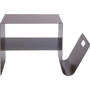 Table d'appoint Lounge News taupe Kare Design