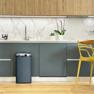 Poubelle automatique inox LARGO 42L